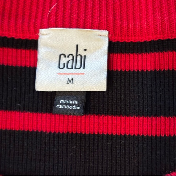 CAbi Striped Oversized Boxy Sweater, Medium,
Preppy Gameday Everyday School Work - Picture 4 of 14